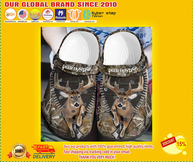 Deer hunting crocs shoes crocband 3