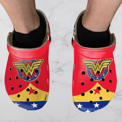 Diana Princess Wonder Woman Crocs Clog Crocband Shoes.jpg2