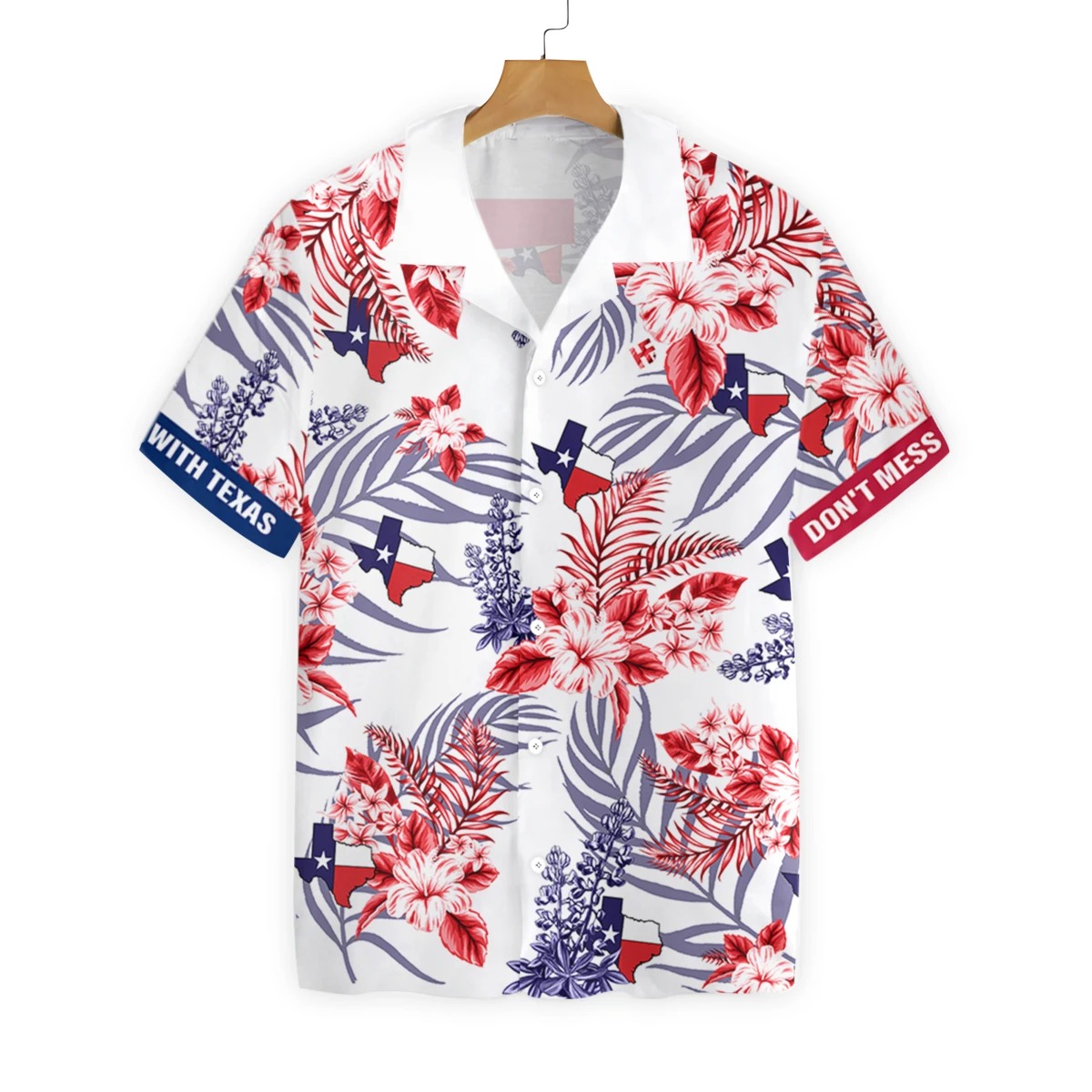 Dont mess with texas hawaiian shirt
