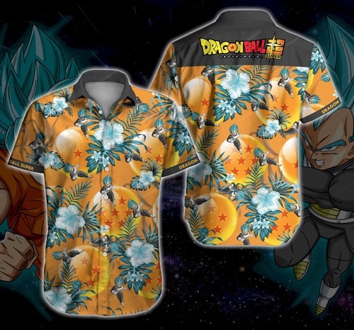 Dragon Ball Super Vegeta Hawaii Shirt 1