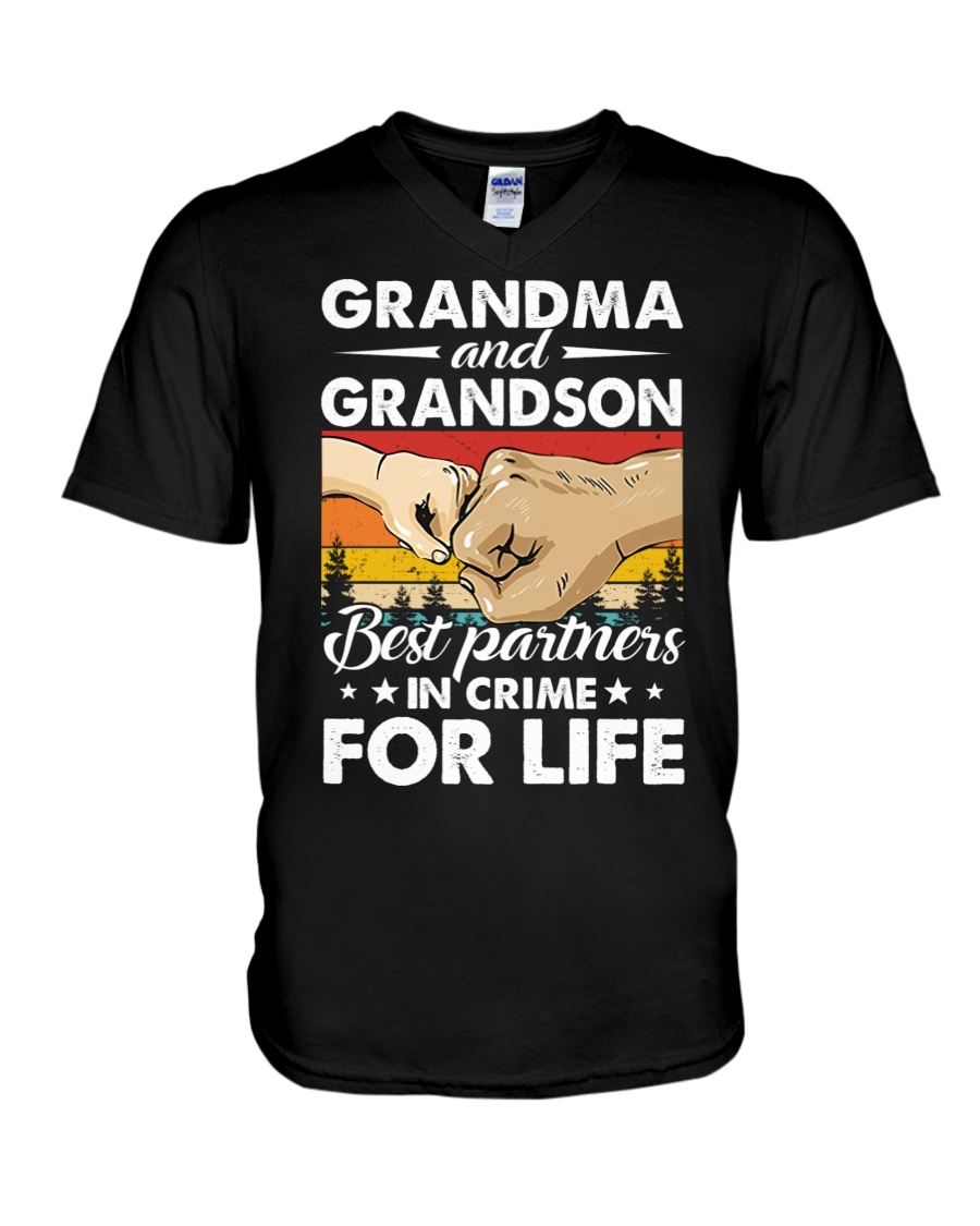 Grandma And Grandson Best Partners In Crime For Life Shirt8