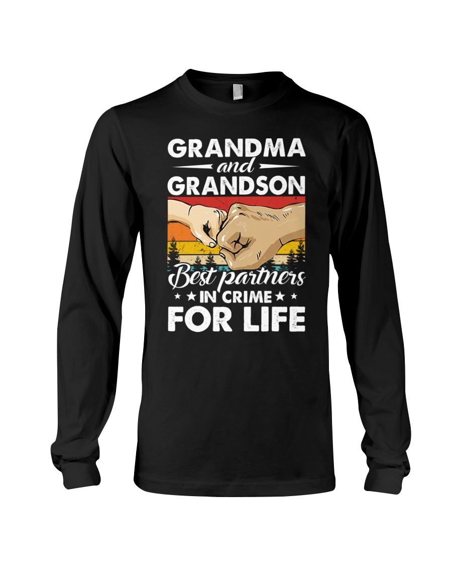 Grandma And Grandson Best Partners In Crime For Life Shirt9