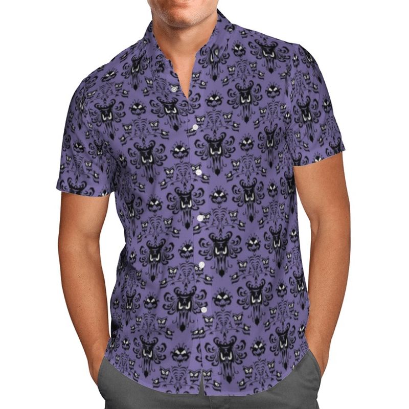 Haunted mansion hawaiian shirt
