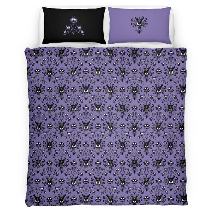 Haunted mansion quilt bedding set