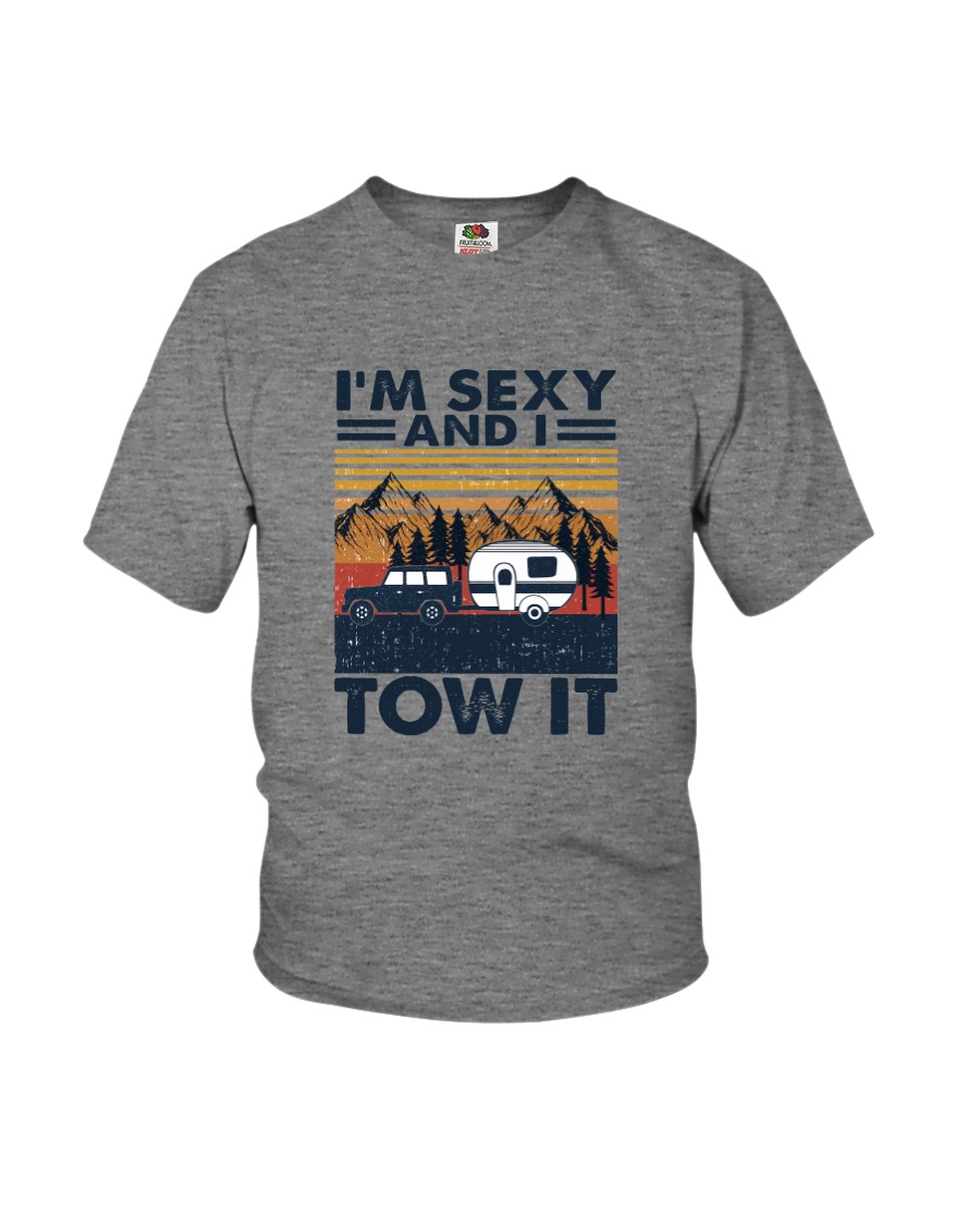 Im Sexy And I Tow It Vintage shirt8