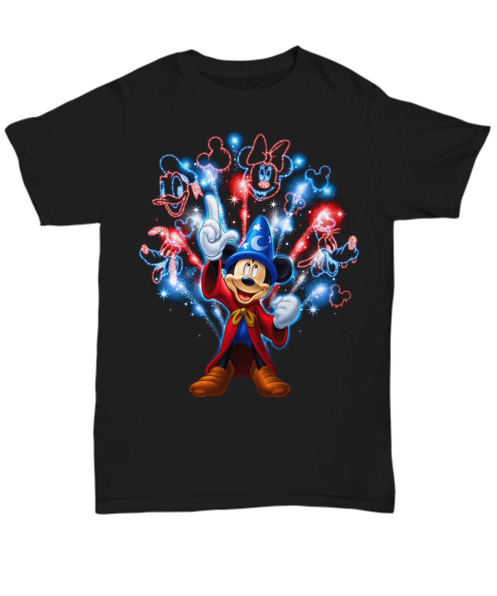 Mickey mouse firework Shirt Hoodie