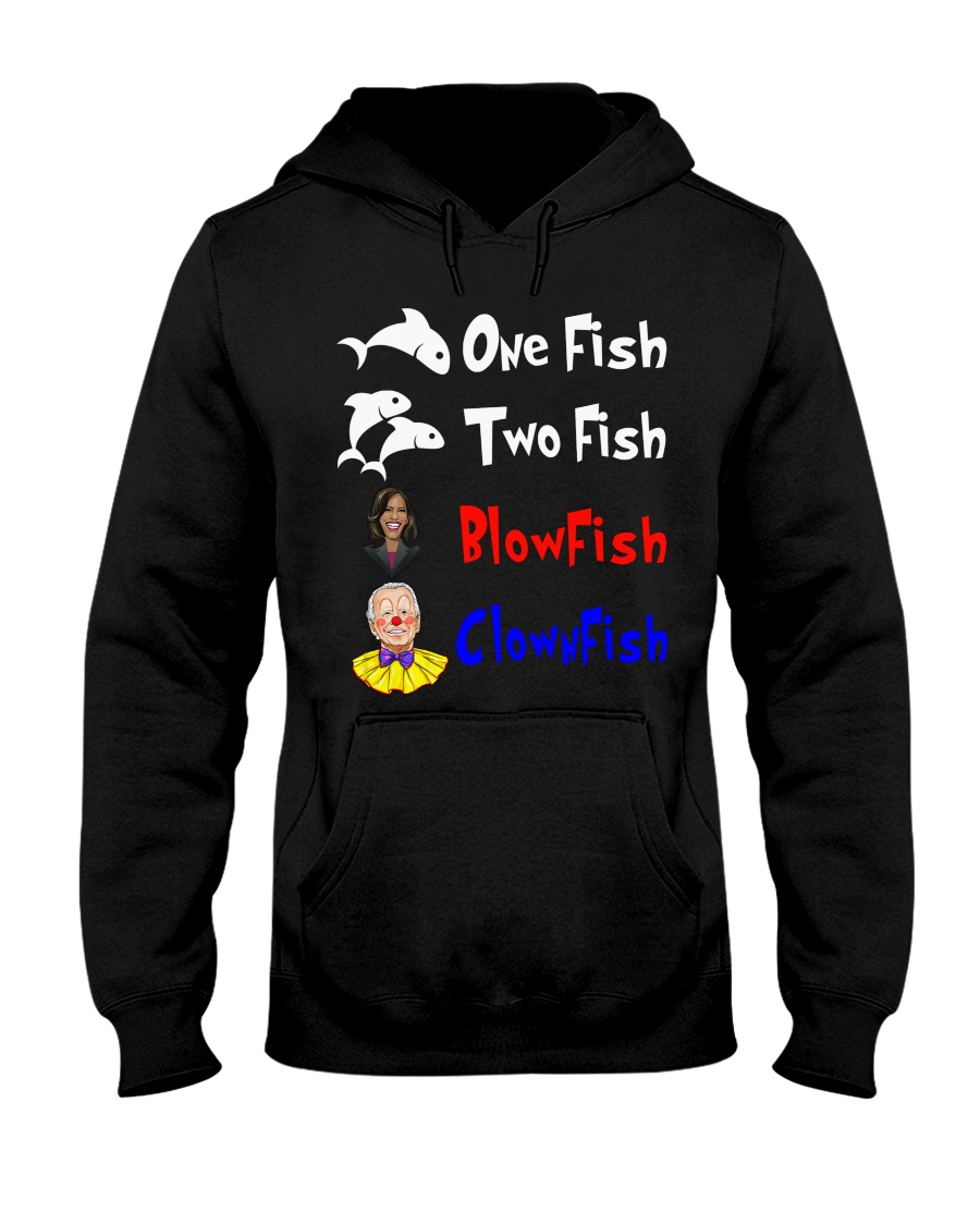 Nancy Pelosi Clown Biden One Fish Two Fish BlowFish ClownFish Shirt8 1