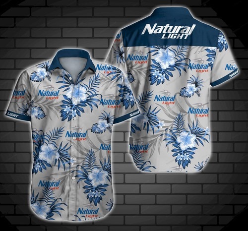 Natural light Hawaiian shirt 5