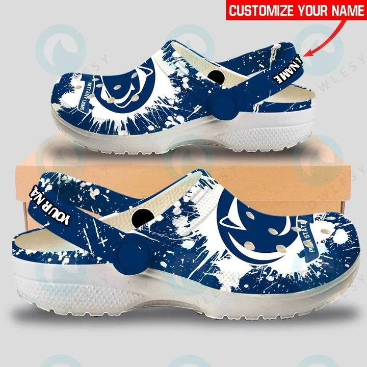 Penn State Nittany Lions custom name crocs crocband clog4