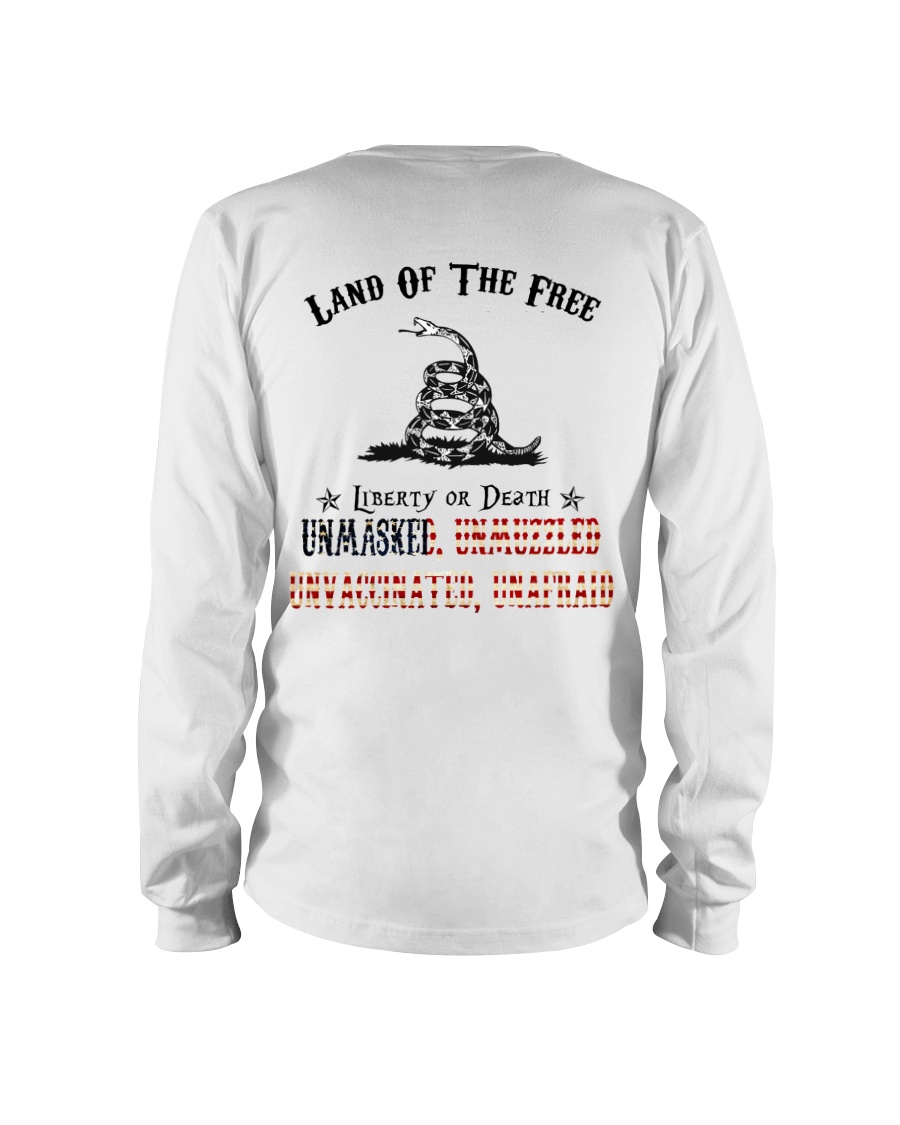 Snake Land Of THe Free Liberty Of Death Unmasked Shirt7