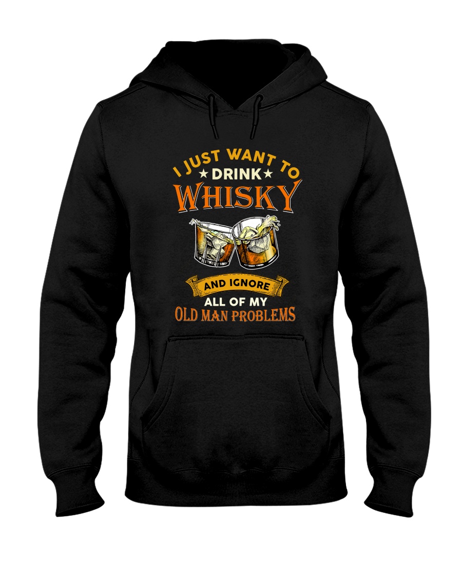 Wine Just Want To Drink Whisky And Knore All Of My Old Man Problems Shirt6
