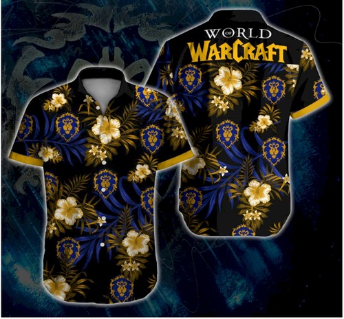 World Of Warcraft Alliance Hawaii Shirt