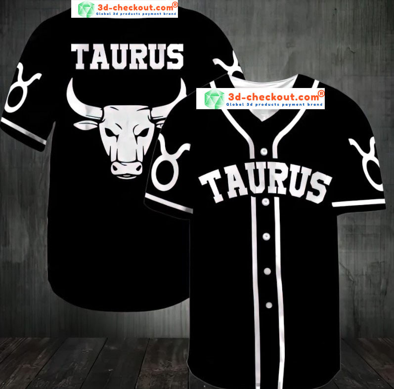 Zodiac Taurus Baseball Jersey