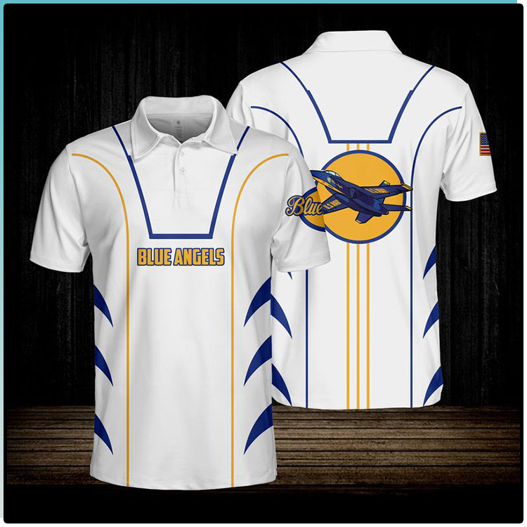 Blue Angels USN Polo Shirt2