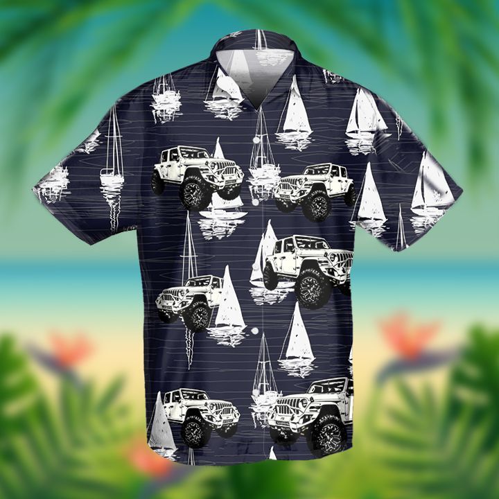 Jeep Sailboat Hawaiian Shirt3