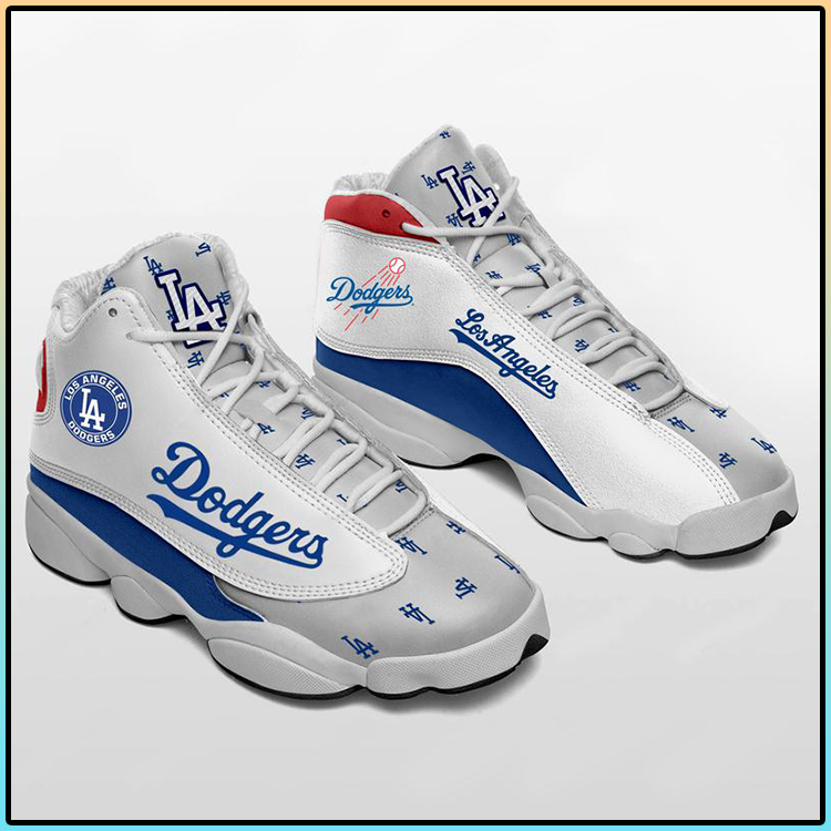 LA Dodgers Team Air Jordan 13 Baseball Team sneaker2