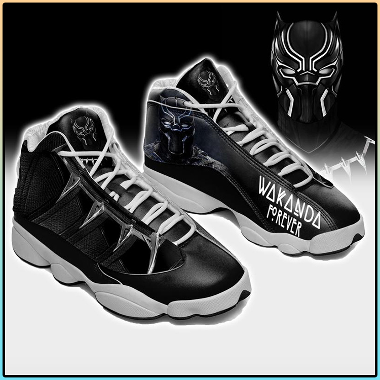 Wakanda Forever Black Panther Air Jordan 13 sneaker1
