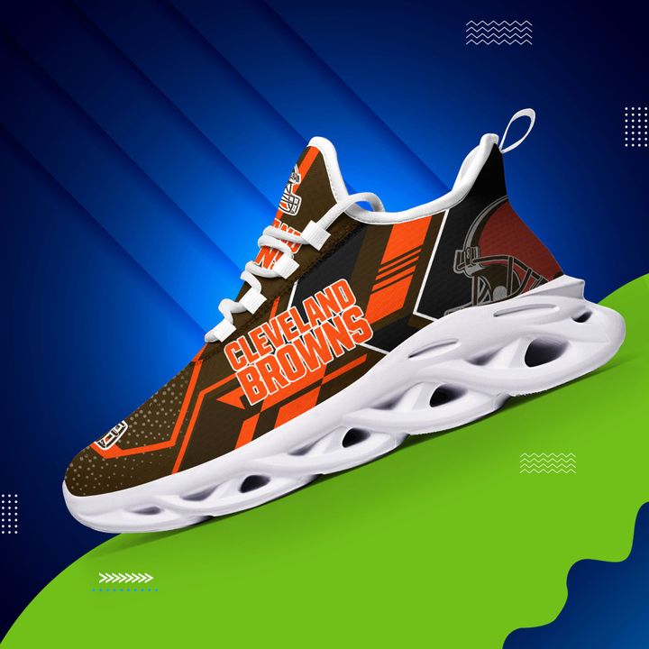 Cleveland brown nfl max soul clunky shoes 1