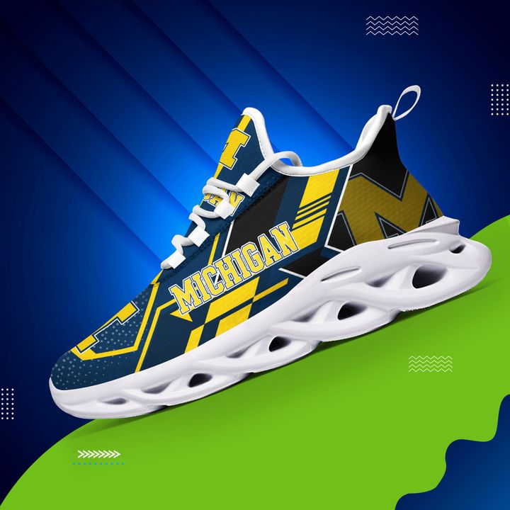 Michigan wolverines max soul clunky shoes 1