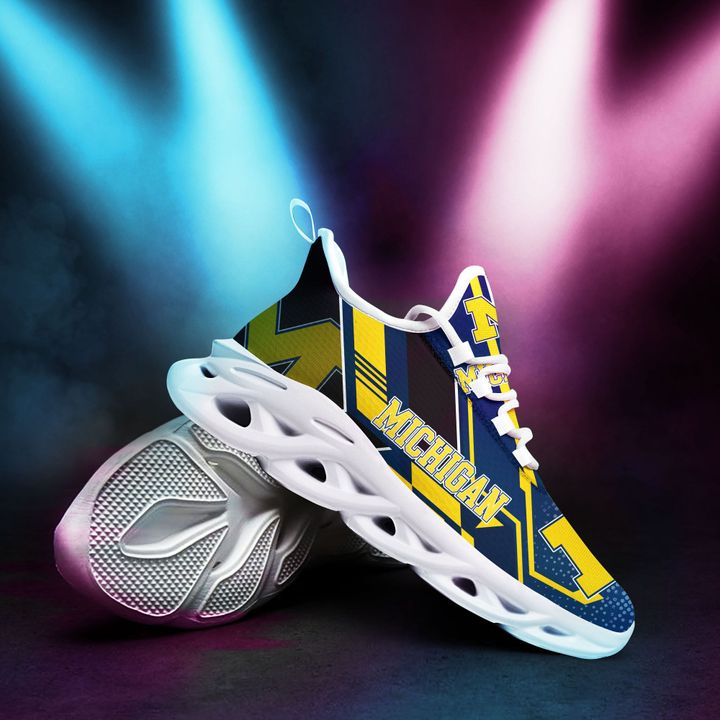Michigan wolverines max soul clunky shoes 3