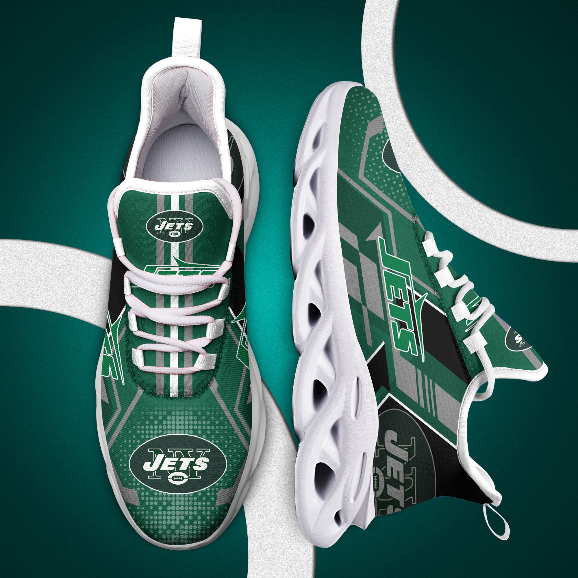 New york jets nfl max soul clunky shoes 4