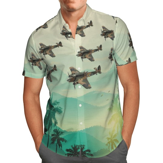 Historical bristol beufort mki hawaiian shirt 1
