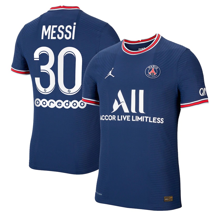Lionel Messi 30 Paris Saint Germain Vapor match shirt