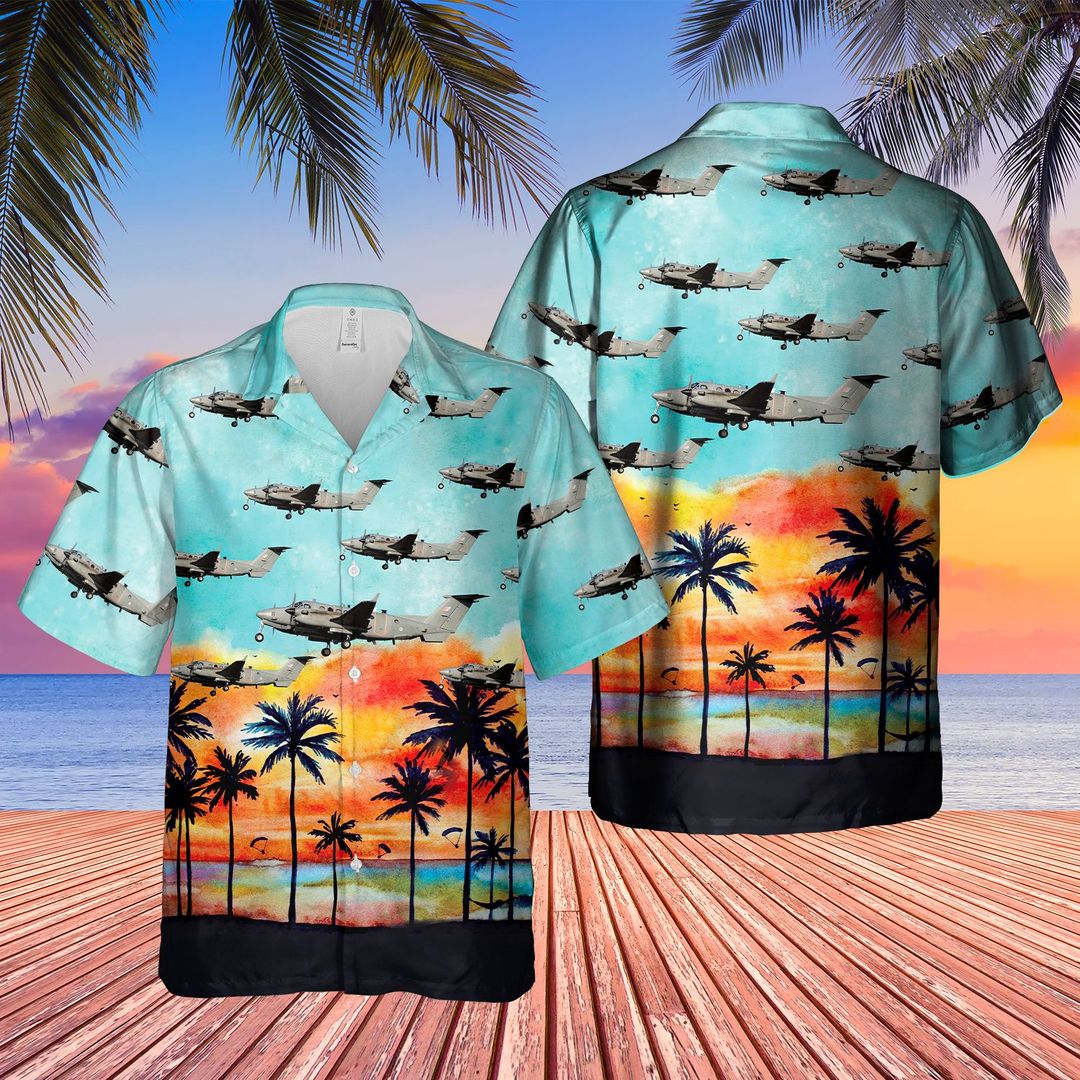 RAF BeechCraft shadow hawaiian shirt 1