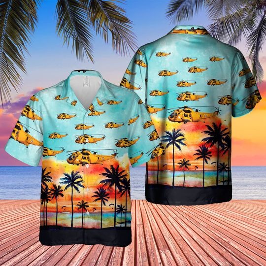 Westland sea king har3 hawaiian shirt 1