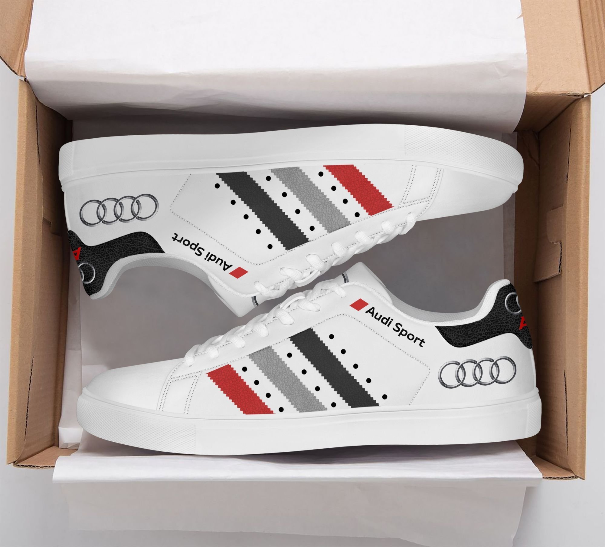 Audi Sport stan smith low top shoes 5