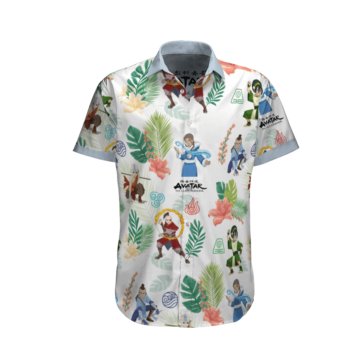 Earth Kingdom Avatar Hawaiian shirt 5