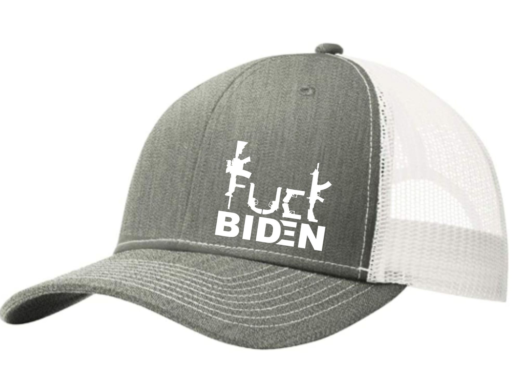 Guns Fuck Biden trucker cap 3