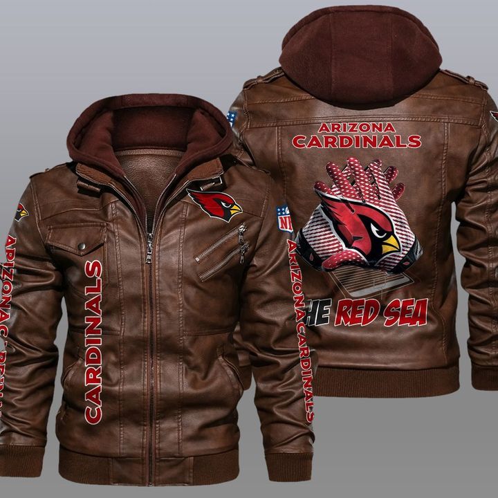 NFL Arizona Cardinals leather jacket 2