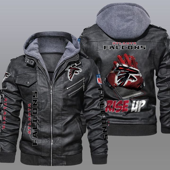 NFL Atlanta Falcons leather jacket 1