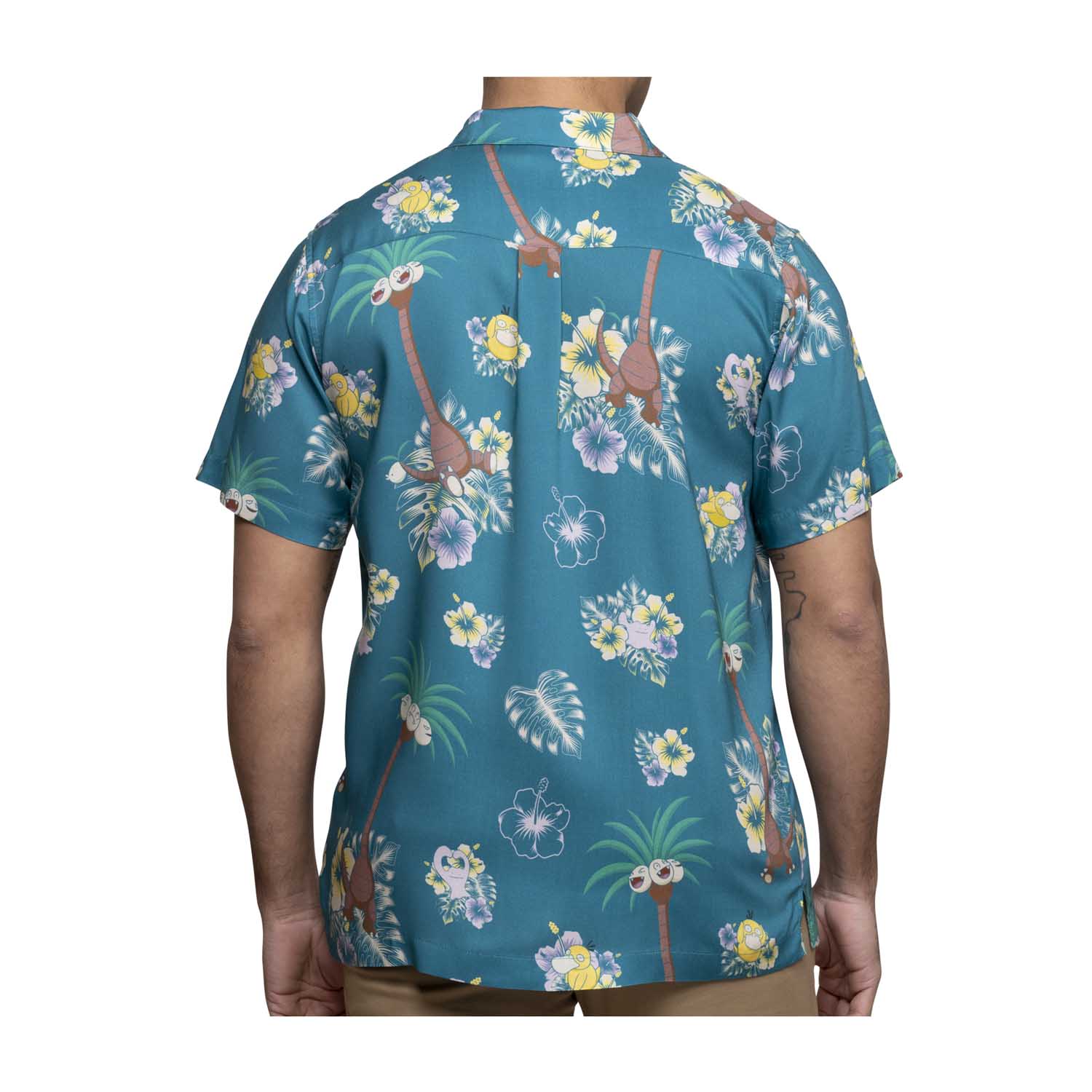 Pokemon tropical alolan exeggutor friends hawaiian shirt 1