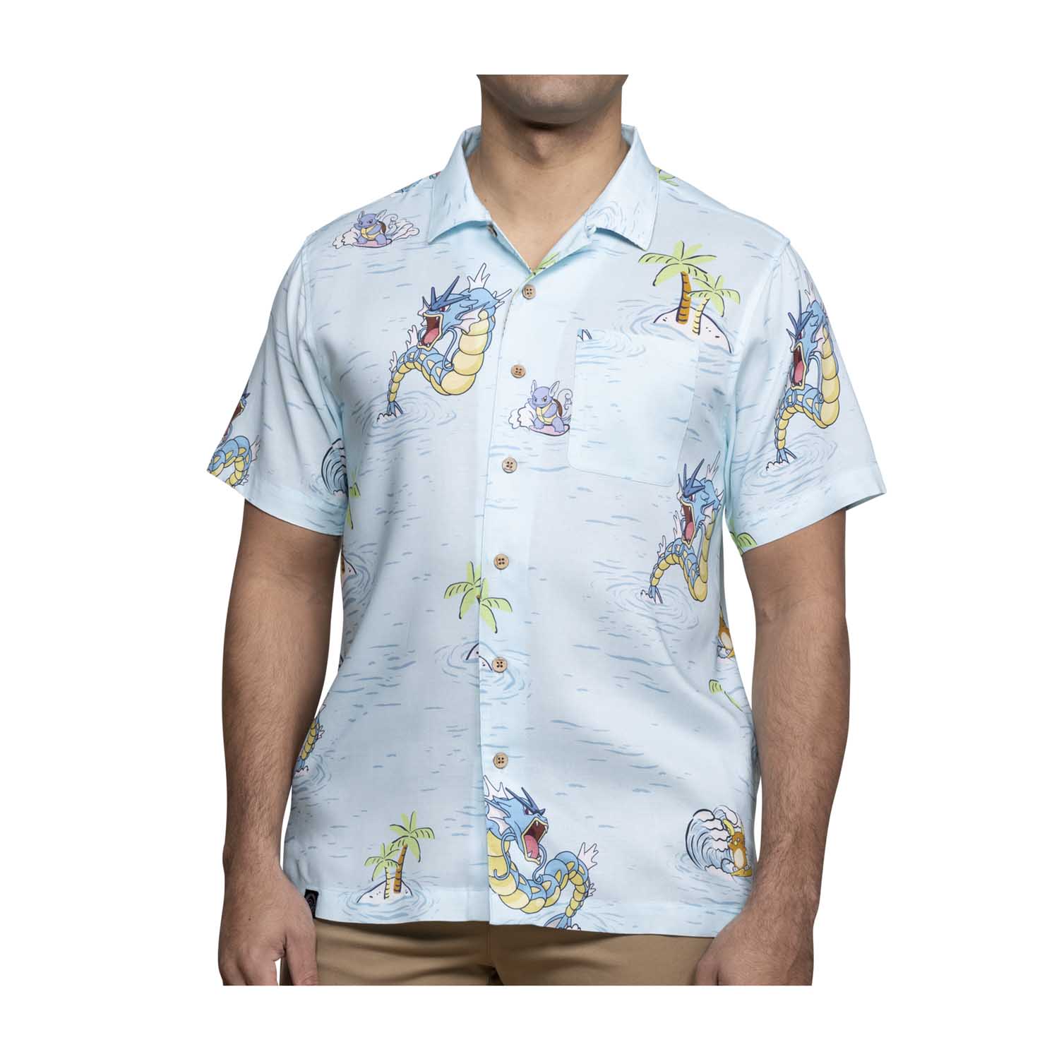 Pokemon tropical sea surfing hawaiian shirt