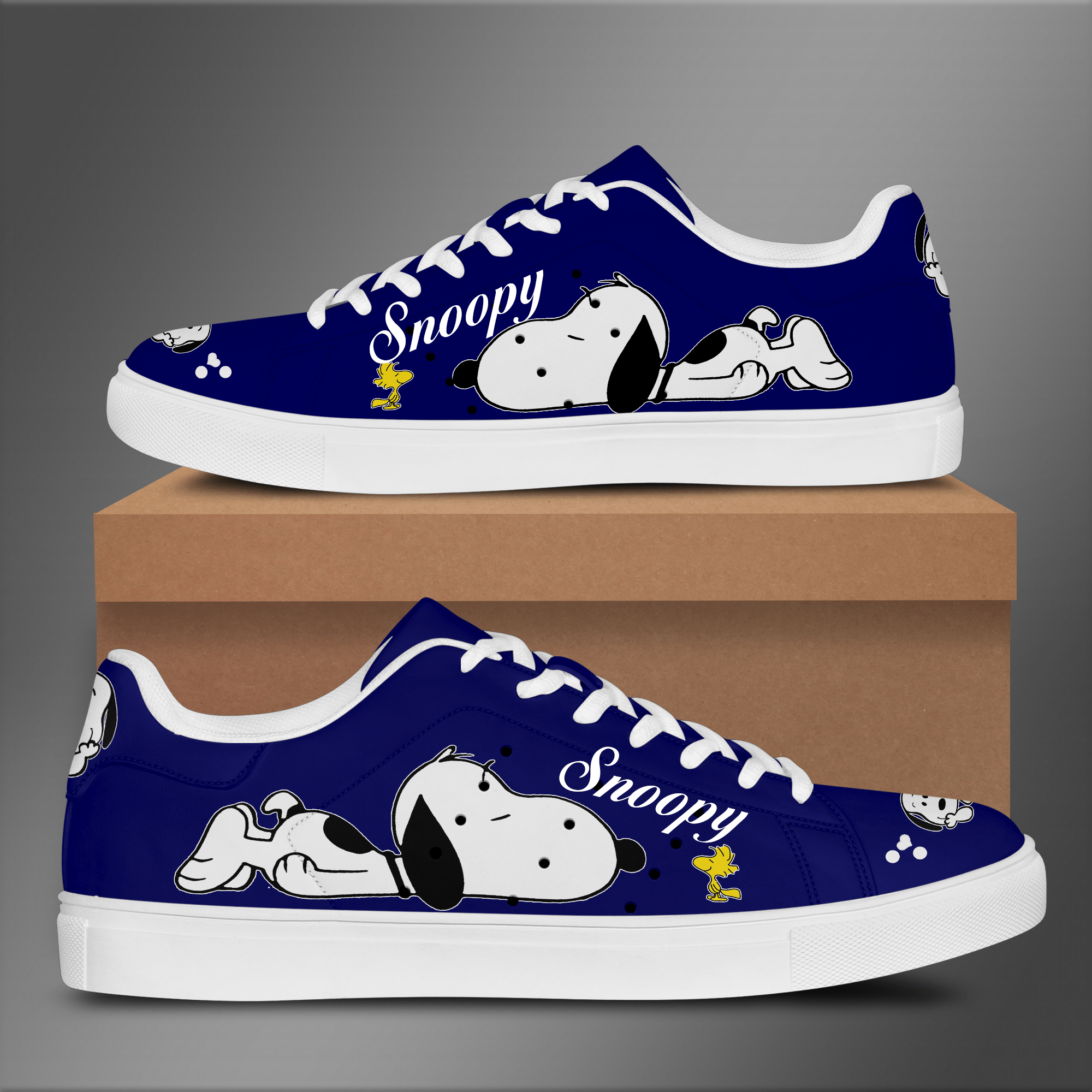 Snoopy Stan smith low top shoes 2