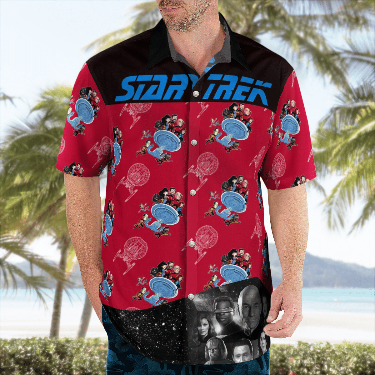 Star Trek command hawaiian shirt 2.2