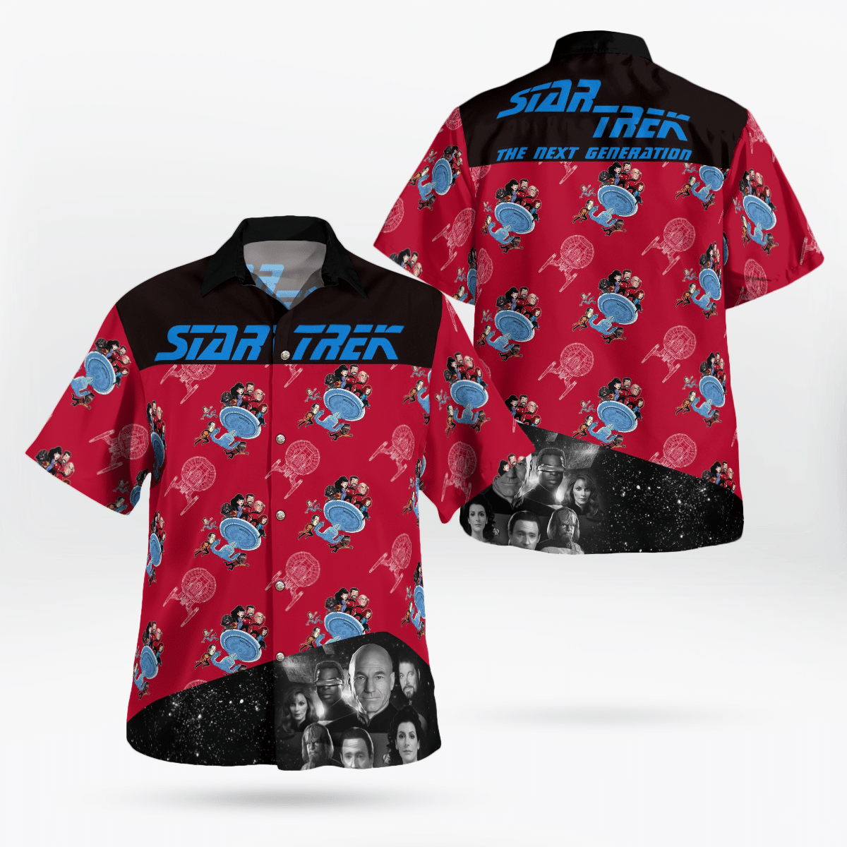 Star Trek command hawaiian shirt 2