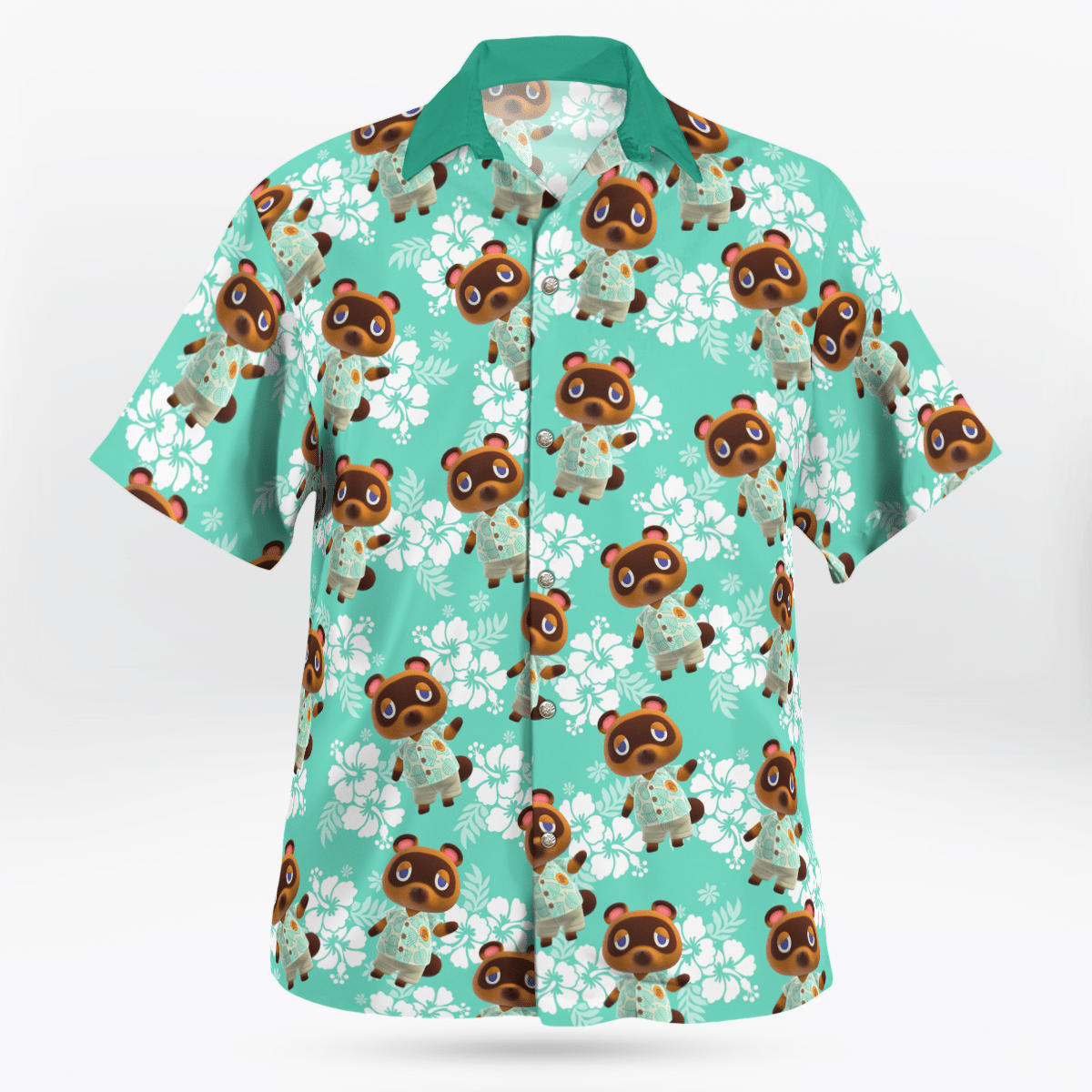 Tom Nook Hawaiian shirt 1