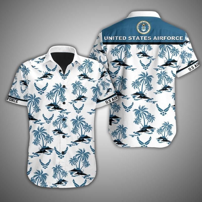 US Airforce Island Hawaiian shirt