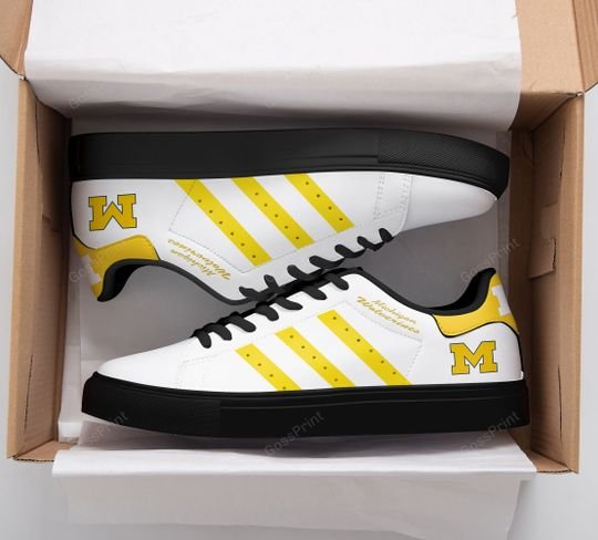Michigan Wolverines Stan Smith Shoes1