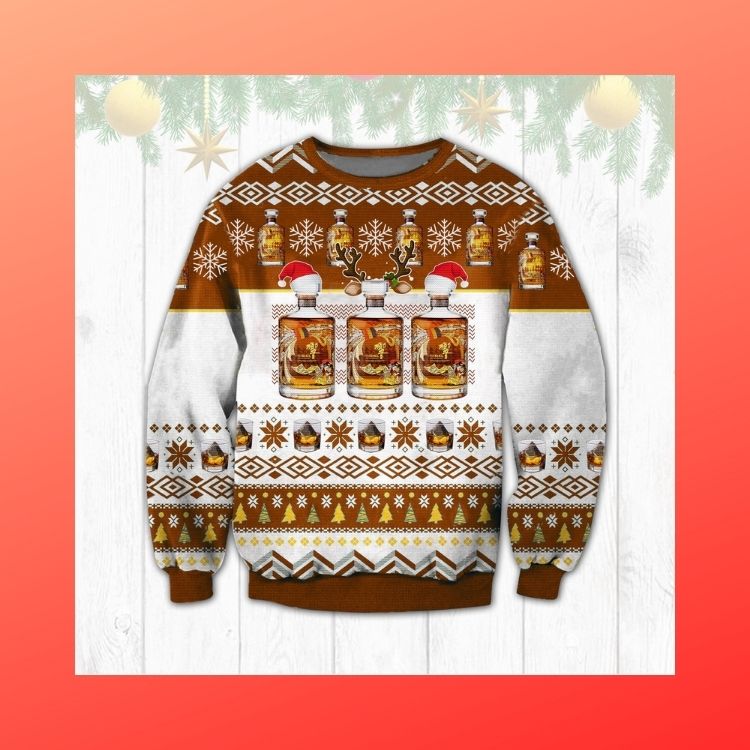 HOT Hibiki Japanese Harmony Whisky ugly Christmas sweater 2