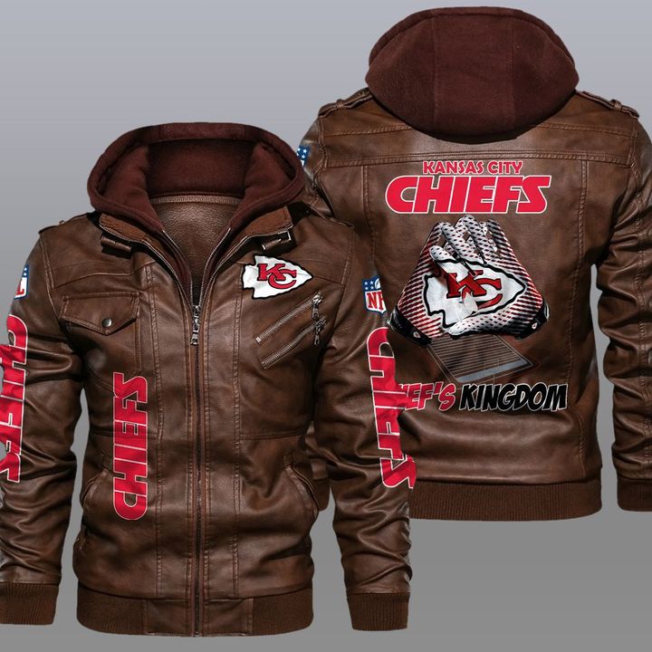 Kansas City Chiefs 2D Leather Jacket 10