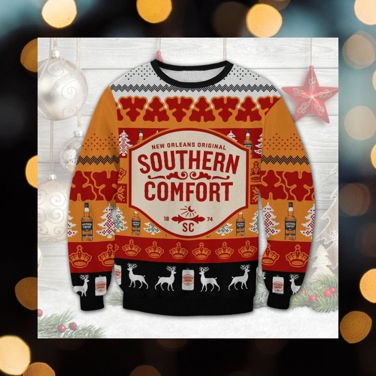 LIMITED New Orleans Original Southern Comfort ugly Christmas sweater 3