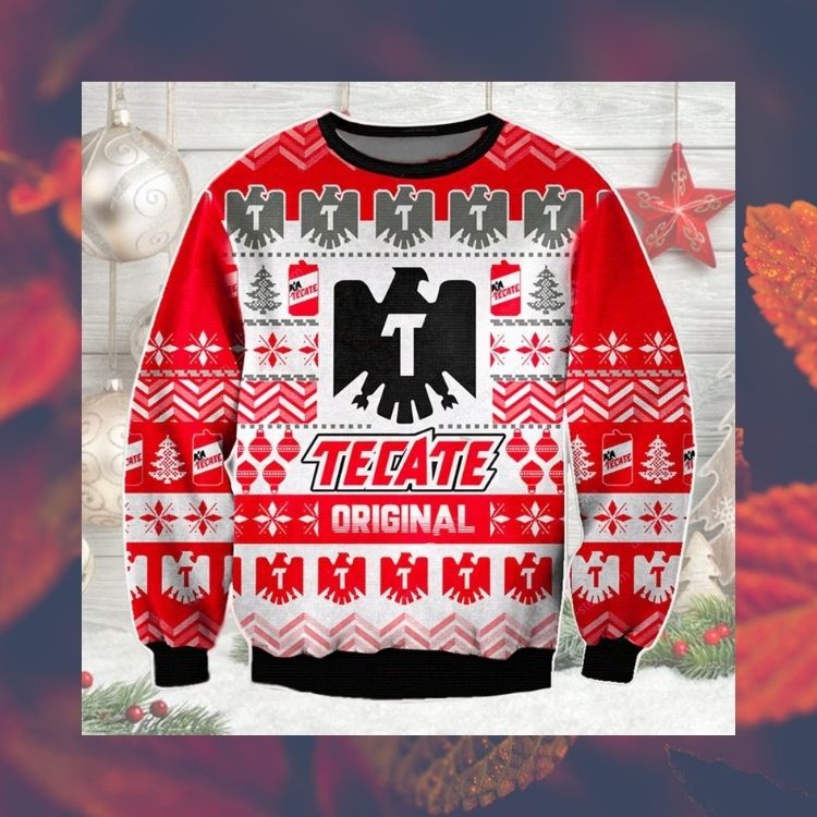 LIMITED Tecate Original Beer ugly Christmas sweater 2