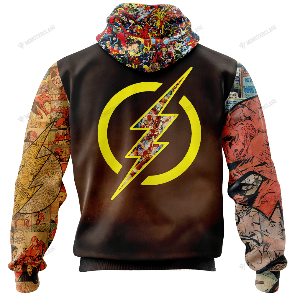 The Flash DC Comics 3d All Over Printed Hoodie 1