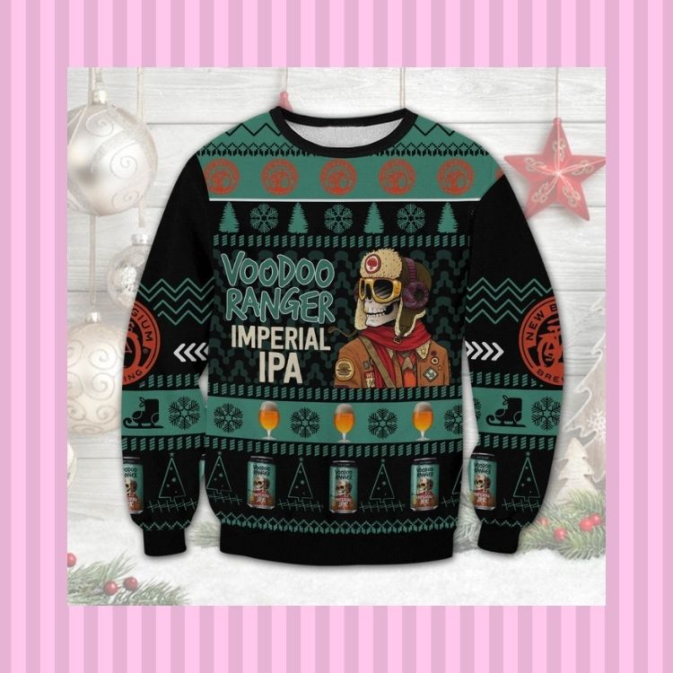LIMITED Voodoo Ranger Imperial IPA ugly Christmas sweater 3