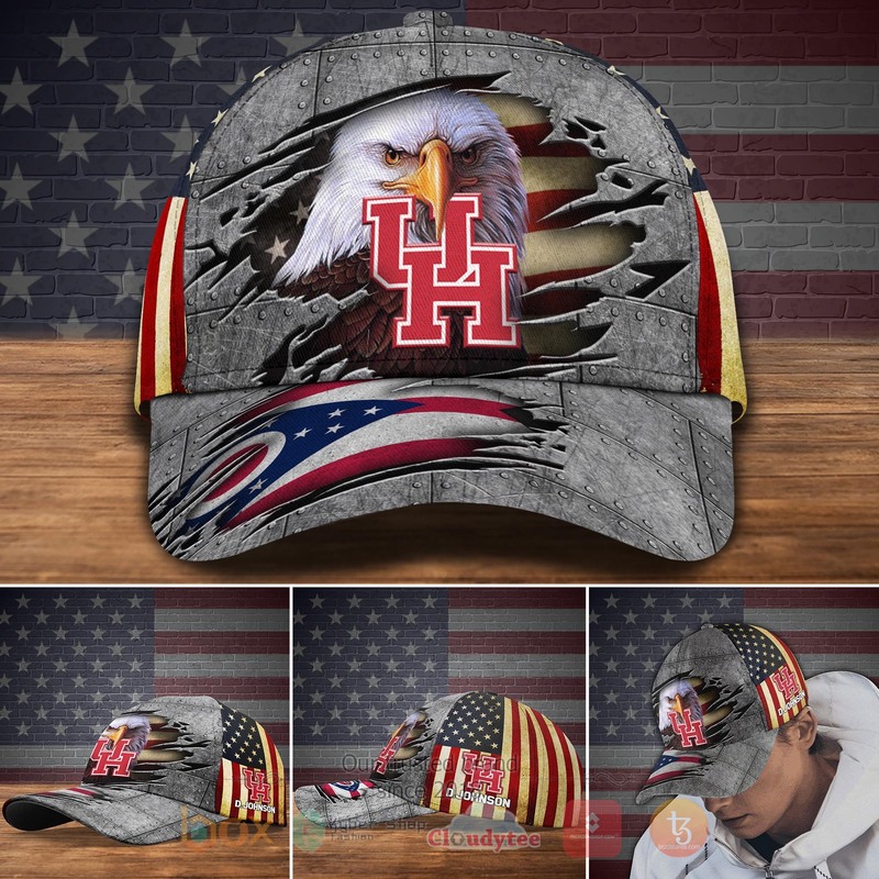 HOT_Houston_Cougars_NCAA_Custom_Name_Cap