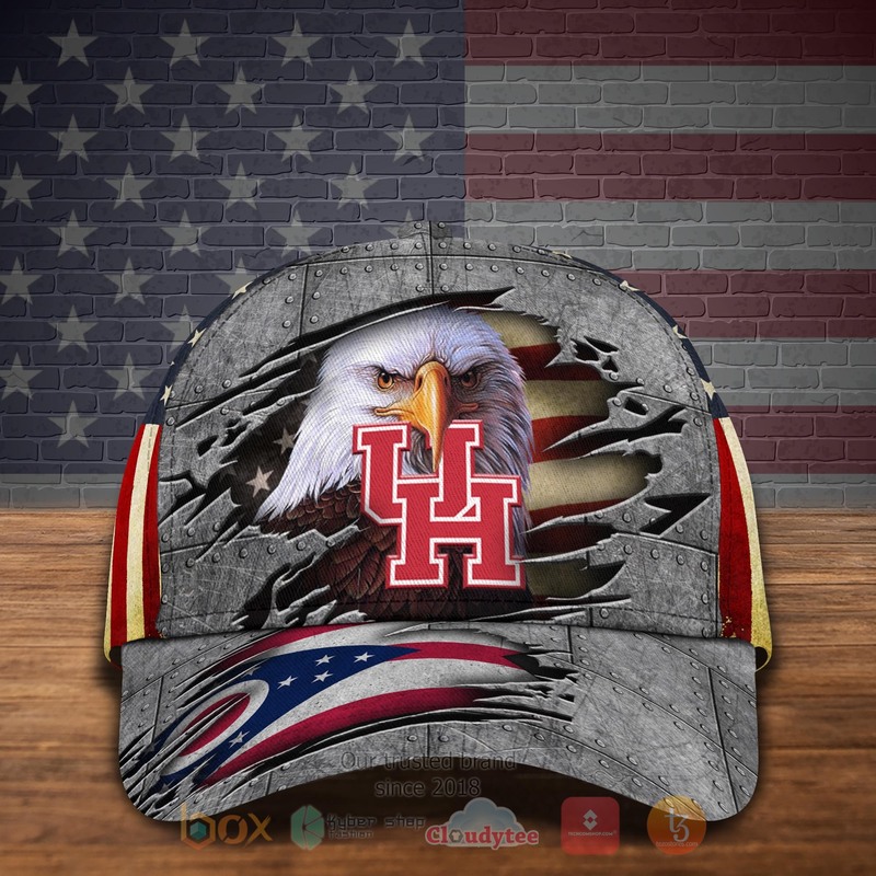 HOT_Houston_Cougars_NCAA_Custom_Name_Cap_1